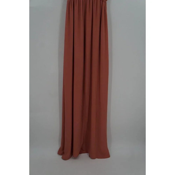 Show Me Your MuMu‎ Dress Women Medium M Siena Lined Elegant V-Neck Maxi - Picture 8 of 11